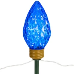 Northlight LED Lighted C9 Style Christmas Pathway Lawn Stakes - 3 Ft - Multi - 3-Count -Home decor GUEST b9c429cf 0dda 4444 889c 802496959fad