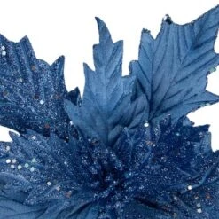 Northlight 24" Glittered Blue Poinsettia Christmas Stem Spray 8 Northlight 24" Glittered Blue Poinsettia Christmas Stem Spray -Home decor GUEST b9ccca3a 77be 4e67 9918 ca9b42e1b5cf