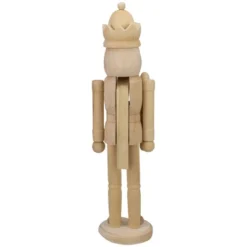 Northlight 14.75" Unfinished Paintable Wooden Christmas Nutcracker With A Crown 9 Northlight 14.75" Unfinished Paintable Wooden Christmas Nutcracker With A Crown -Home decor GUEST b9cfafea f5b1 40ed bb02 decb4cddcacd