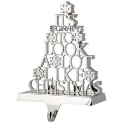 Northlight "It's Beginning To Look A Lot Like Christmas" Metal Tree Stocking Holder - 6.5" 10 Northlight "It's Beginning To Look A Lot Like Christmas" Metal Tree Stocking Holder - 6.5" -Home decor GUEST bb458689 3252 4e58 90bb bdf2f8c11fff