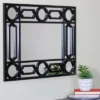 Northlight 29.5" Black Framed Geometric Style Rectangular Wall Mirror 2 Northlight 29.5" Black Framed Geometric Style Rectangular Wall Mirror -Home decor GUEST bc637124 b29c 47ae bd67 6324e5271029