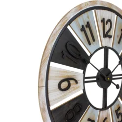 Northlight 28" Multi-Tonal Whitewashed Round Wall Clock 7 Northlight 28" Multi-Tonal Whitewashed Round Wall Clock -Home decor GUEST bdaba07d 72e7 417b 82f1 dccd3019eab0