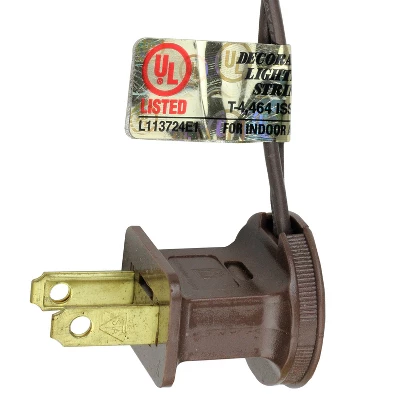 Northlight 50 Count Warm Clear LED Mini Christmas Lights, 16.25 Ft Brown Wire 3 Northlight 50 Count Warm Clear LED Mini Christmas Lights, 16.25 Ft Brown Wire