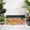 Northlight Pink And Orange Floral "Home" Outdoor Natural Coir Doormat 18" X 30" 1 Northlight Pink And Orange Floral "Home" Outdoor Natural Coir Doormat 18" X 30" -Home decor GUEST bdcf7b76 0187 4a28 a010 cd49aaac4881