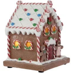 Northlight Pre-Lit LED Gingerbread Candy House Christmas Decoration - 7.5" -Home decor GUEST bde5fe76 22f5 41eb ad06 bb26cc32f1a2