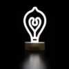 Northlight LED Bulb Neon Table Light - 8.5" -Home decor GUEST be9b0d93 a461 4819 ac3d 1b0300313fe7
