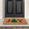 Northlight Natural Coir "Joy" Christmas Tree Doormat 18" X 30" -Home decor GUEST bf3e2e84 583d 449e 9027 650667587cef
