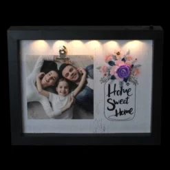 Northlight LED Lighted Home Sweet Home Picture Frame With Clip - 4" X 4" 7 Northlight LED Lighted Home Sweet Home Picture Frame With Clip - 4" X 4" -Home decor GUEST bf8b5b1c 7c40 404b a282 bd0cd3c24a00