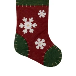 Northlight 20" Green And Red Snowflake Christmas Stocking With Blanket Stitching 10 Northlight 20" Green And Red Snowflake Christmas Stocking With Blanket Stitching -Home decor GUEST bf96a2ed 13ba 4368 8784 ebf849e1889a