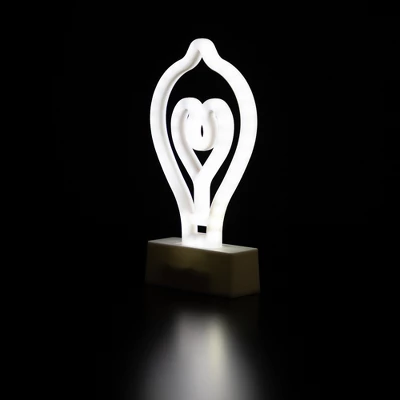 Northlight LED Bulb Neon Table Light - 8.5" 6 Northlight LED Bulb Neon Table Light - 8.5" - Image 4