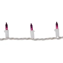 Northlight Mini Incandescent Christmas Lights - Purple - 10' White Wire - 50ct -Home decor GUEST c08c8201 d6e3 47d7 8b1b 23067abbf2dd