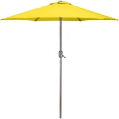 Northlight 7.5' Outdoor Patio Market Umbrella With Hand Crank - Yellow 9 Northlight 7.5' Outdoor Patio Market Umbrella With Hand Crank - Yellow -Home decor GUEST c18f30fb d68b 4743 bb3c 7140d0419cee