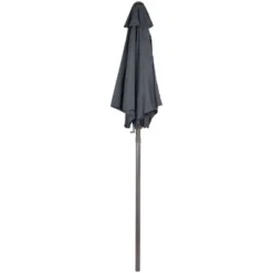 Northlight 7.5ft Outdoor Patio Market Umbrella With Hand Crank, Gray 9 Northlight 7.5ft Outdoor Patio Market Umbrella With Hand Crank, Gray -Home decor GUEST c3641d49 8295 4aaf 8a8f 667694e1e080