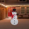 Northlight 4' Lighted Pop-Up Snowman Outdoor Christmas Decoration -Home decor GUEST c3dc97e3 8e9f 4c07 b0b8 a14aacd8a635