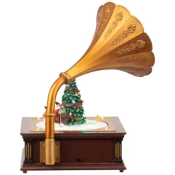 Northlight LED Lighted And Musical Gramophone Animated Christmas Decoration - 14" 15 Northlight LED Lighted And Musical Gramophone Animated Christmas Decoration - 14" -Home decor GUEST c4c20e6d 1f9e 45e4 b509 fb92f8ed03a3