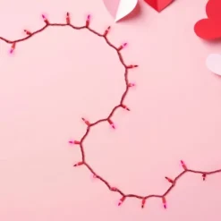 Northlight Mini Christmas Light Set - Red And Pink - 10' Red Wire - 50ct 11 Northlight Mini Christmas Light Set - Red And Pink - 10' Red Wire - 50ct -Home decor GUEST c53445c0 a520 4903 99f7 329cadc927c8