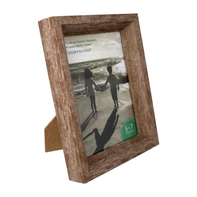 Northlight 8.25" Brown Picture Frame With Easel Back For 5" X 7" Photos 4 Northlight 8.25" Brown Picture Frame With Easel Back For 5" X 7" Photos - Image 2