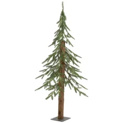 Northlight Pre-Lit Medium Alpine Artificial Christmas Tree - 4' - Clear LED Lights -Home decor GUEST c9430f21 7f4c 4f95 bddf 87298a3fdd1a