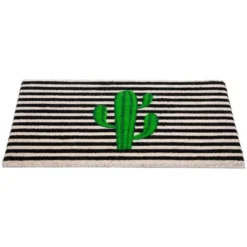 Northlight Green Cactus Striped Natural Coir Outdoor Doormat 18" X 30" 9 Northlight Green Cactus Striped Natural Coir Outdoor Doormat 18" X 30" -Home decor GUEST ca319498 e0c8 42f8 a889 2375bdc0b1db