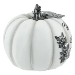 Northlight 8" White And Black "Warm Harvest Blessing" Pumpkin Fall Harvest Decoration 9 Northlight 8" White And Black "Warm Harvest Blessing" Pumpkin Fall Harvest Decoration -Home decor GUEST cade062a 59a8 4c1b 85f2 ff95ef06acfb