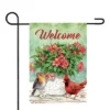 Northlight Welcome Cardinal Bird And Spring Bouquet Flag 28" X 40" 1 Northlight Welcome Cardinal Bird And Spring Bouquet Flag 28" X 40" -Home decor GUEST cb626a98 ac26 40fb 8ee0 f7743df5a522
