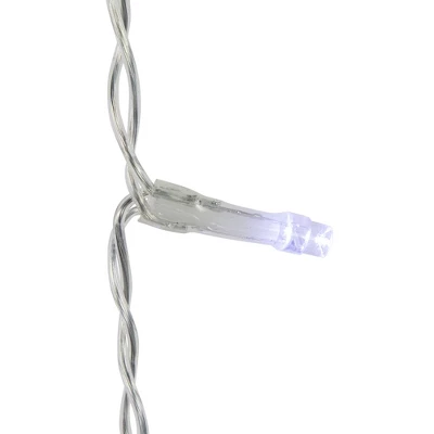 Northlight LED Ice Pillar Christmas Icicle Lights - Pure White - 29' Clear Wire - 360ct 6 Northlight LED Ice Pillar Christmas Icicle Lights - Pure White - 29' Clear Wire - 360ct - Image 4
