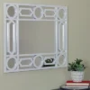 Northlight 29.5" White Framed Geometric Openwork Rectangular Wall Mirror 1 Northlight 29.5" White Framed Geometric Openwork Rectangular Wall Mirror -Home decor GUEST cd5baec3 4051 4fe6 8de3 21a7deba15ea