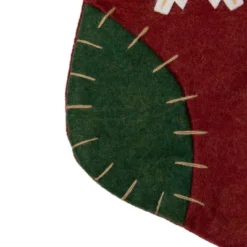Northlight 20" Green And Red Snowflake Christmas Stocking With Blanket Stitching 9 Northlight 20" Green And Red Snowflake Christmas Stocking With Blanket Stitching -Home decor GUEST d132be34 d567 453c 82de b1e7267ee06b