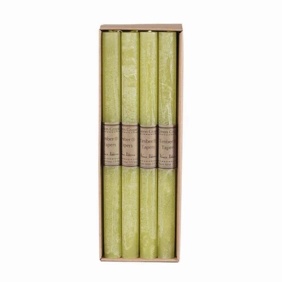 Northlight 12" Grape Green Traditional Cylindrical Taper Candle Box 3 Northlight 12" Grape Green Traditional Cylindrical Taper Candle Box