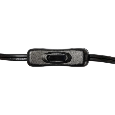 Northlight Teardrop Iron Table Lamp With Laser-Cut Shade - 20" - Black And Copper 7 Northlight Teardrop Iron Table Lamp With Laser-Cut Shade - 20" - Black And Copper - Image 5