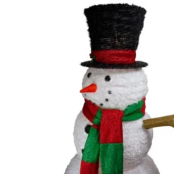 Northlight Lighted Tinsel Snowman Outdoor Christmas Decoration - 60" - Warm White Lights 5 Northlight Lighted Tinsel Snowman Outdoor Christmas Decoration - 60" - Warm White Lights -Home decor GUEST d8149a8e d6c0 4512 a3ba 480978859588
