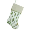 Northlight Woodland Trees Christmas Stocking - 19" - Green And White -Home decor GUEST d982f39a 9e57 451e 94e9 6abe5c561095