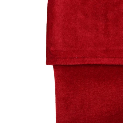 Northlight Traditional Velvet Christmas Stocking - 19" - Red 4 Northlight Traditional Velvet Christmas Stocking - 19" - Red - Image 2