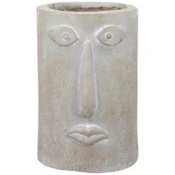 Northlight Large Abstract Face Ceramic Outdoor Garden Planter - 12.25" 11 Northlight Large Abstract Face Ceramic Outdoor Garden Planter - 12.25" -Home decor GUEST daa232c2 bb0c 475e 8725 673ac9f17f22