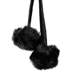 Northlight Sable Faux Fur Christmas Stocking With Pom Poms - 20.5" - Black 10 Northlight Sable Faux Fur Christmas Stocking With Pom Poms - 20.5" - Black -Home decor GUEST daa93a98 7285 4d2e a1b1 90aaadc68256