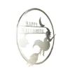 Northlight 17" Silver Flying Witch Happy Halloween Wall Sign 2 Northlight 17" Silver Flying Witch Happy Halloween Wall Sign -Home decor GUEST dab3afce cea9 4898 a090 780c93787d48