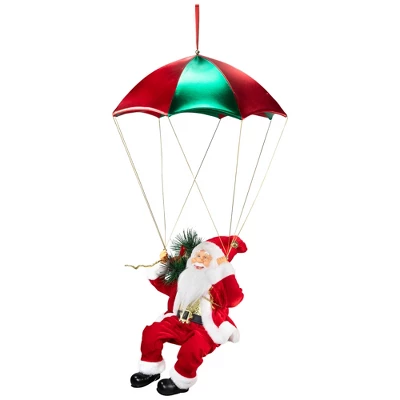Northlight Santa Claus With Gifts Parachute Christmas Decoration - 32" 5 Northlight Santa Claus With Gifts Parachute Christmas Decoration - 32" - Image 3