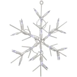 Northlight 13" White LED Lighted Snowflake Christmas Window Silhouette 9 Northlight 13" White LED Lighted Snowflake Christmas Window Silhouette -Home decor GUEST db8ddf61 c29c 4b06 a768 82a10b108156