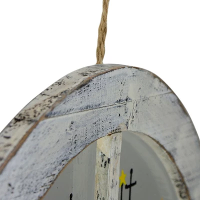 Northlight White Rustic "Let It Snow" Snowman Glass Window Scene Christmas Wall Decor 4 Northlight White Rustic "Let It Snow" Snowman Glass Window Scene Christmas Wall Decor - Image 2