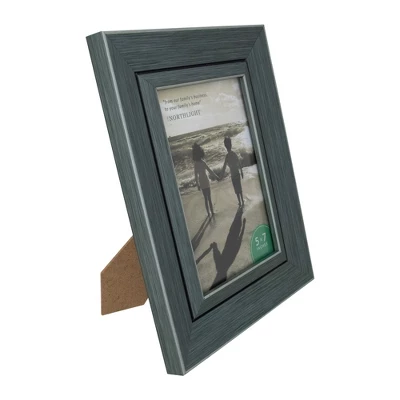 Northlight Classic Rectangular Picture Frame For A 5" X 7" Photo - 10" - Gray And Black 4 Northlight Classic Rectangular Picture Frame For A 5" X 7" Photo - 10" - Gray And Black - Image 2