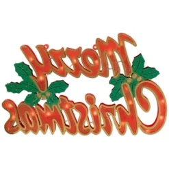 Northlight Lighted Merry Christmas Window Silhouette - 16.5" 13 Northlight Lighted Merry Christmas Window Silhouette - 16.5" -Home decor GUEST e1ebff3d ffa7 4b89 9f20 060e1f88d267