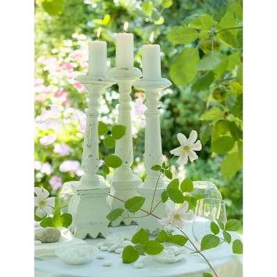 Northlight LED Lighted Pillar Candles In Garden Canvas Wall Art 15.75" X 11.75" 3 Northlight LED Lighted Pillar Candles In Garden Canvas Wall Art 15.75" X 11.75"