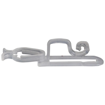 Northlight Commercial Grade Gutter And Shingle LED Christmas Light Clips - Clear - 100ct 3 Northlight Commercial Grade Gutter And Shingle LED Christmas Light Clips - Clear - 100ct