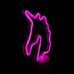 Northlight 11" Battery Operated Neon Style LED Unicorn Table Light - Pink 11 Northlight 11" Battery Operated Neon Style LED Unicorn Table Light - Pink -Home decor GUEST e36fcb63 913c 4686 91af ee556eb2d159