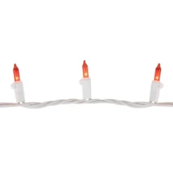 Northlight Mini Incandescent Christmas Lights - Orange - 20.25' White Wire - 100ct -Home decor GUEST e42f2f59 3c9b 4ff0 abc9 6b67bbe56e9e