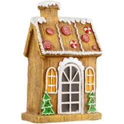 Northlight LED Lighted Peppermint Gingerbread House Christmas Decoration - 14" 10 Northlight LED Lighted Peppermint Gingerbread House Christmas Decoration - 14" -Home decor GUEST e498f9ae 7094 4c13 94db 14b2b78be38d