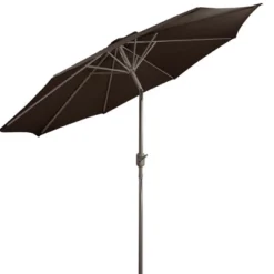 Northlight 9' Octagon Outdoor Patio Market Umbrella With Hand Crank And Tilt - Brown/Black 14 Northlight 9' Octagon Outdoor Patio Market Umbrella With Hand Crank And Tilt - Brown/Black -Home decor GUEST e4ce1c2e 3978 4adb a849 6e6b85f6aa69