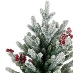 Northlight Real Touch™️ Potted Flocked Mini Fir Pine Artificial Christmas Tree - 25" - Unlit 15 Northlight Real Touch™️ Potted Flocked Mini Fir Pine Artificial Christmas Tree - 25" - Unlit -Home decor GUEST e4d776af 7c27 47ad b968 765925d018bd