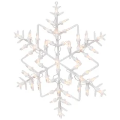 Northlight 16" White Lighted Snowflake Christmas Window Silhouette 11 Northlight 16" White Lighted Snowflake Christmas Window Silhouette -Home decor GUEST e737a7e8 b334 46b4 b0b9 fe558243b857