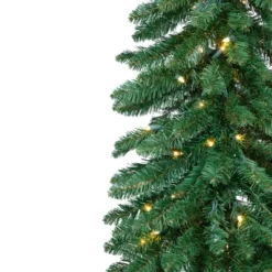 Northlight Pre-Lit Pencil Alpine Artificial Christmas Tree - 5' - Clear Lights 12 Northlight Pre-Lit Pencil Alpine Artificial Christmas Tree - 5' - Clear Lights -Home decor GUEST e7ab2c32 a95e 47d7 a0cb 473b796557ba